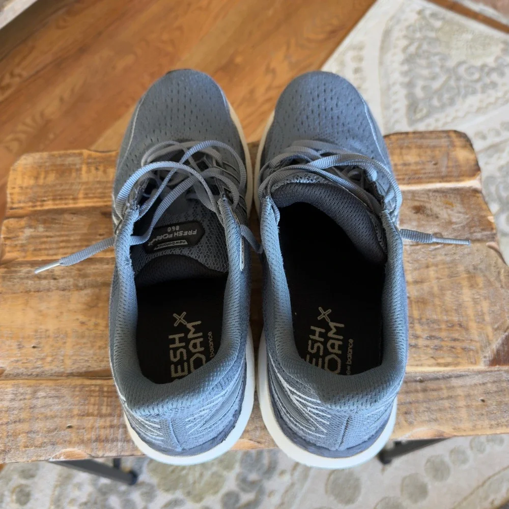 New Balance Fresh Foam 860v12 Men's Running Shoes‎ Grey Size 11